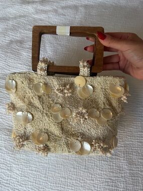 Zara Sold Out Pearlescent Effect Detail Mini Handbag NEW NEVER WORN